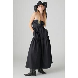 URBAN OUTFITTERS Women's Celeste Maxi Dress Size M In Black